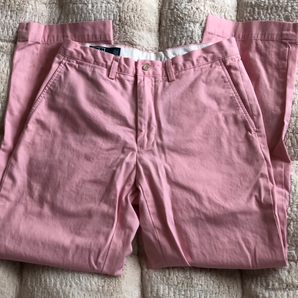 Bubblegum pink Polo pants